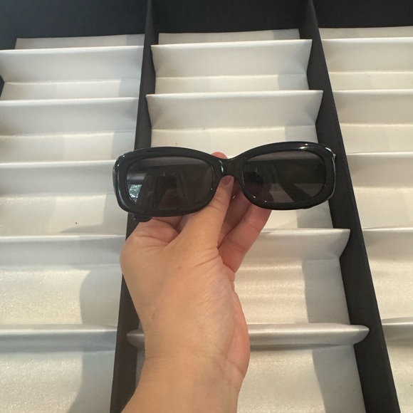 Chanel Classic Black Sunglasses - Picture 1 of 3